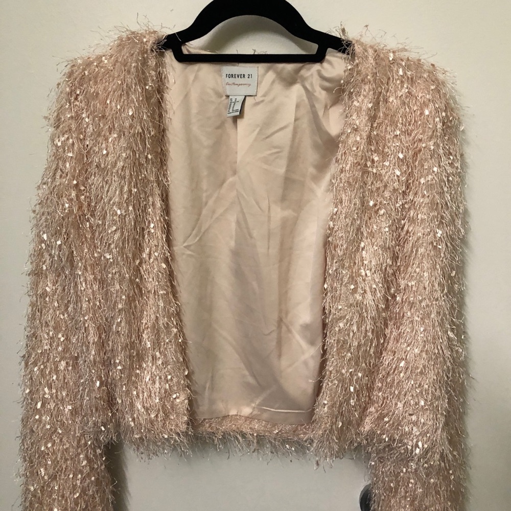 Forever 21 Fringe jacket size M